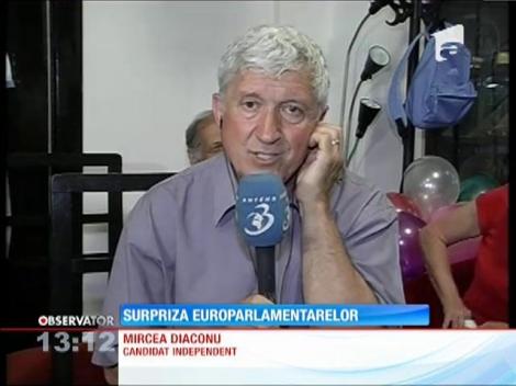 Mircea Diaconu, surpriza Alegerilor Europarlamentare