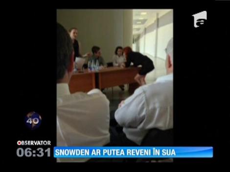 Edward Snowden ar putea reveni în Statele Unite