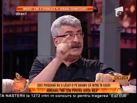 Prigoană: "Adriana a încercat să mă întărâte"