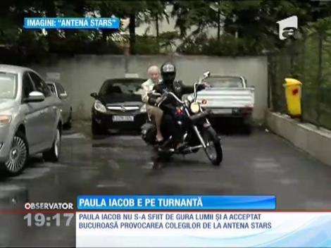 Avocata Paula Iacob a mers pe motocicletă!