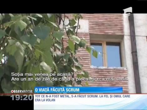 Bărbatul care a sfârşit carbonizat în propria maşină, identificat