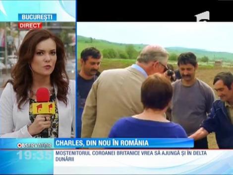 Prinţul Charles vizitează din nou România