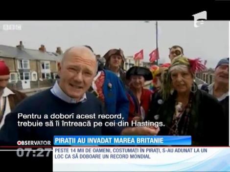 Peste 14 mii de piraţi au invadat un orăşel din Marea Britanie