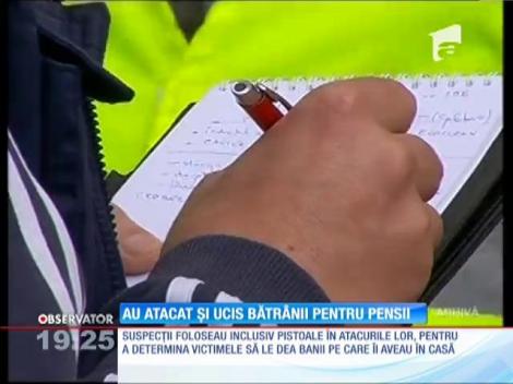 Un grup de tâlhari care ataca pensionari, prins de Poliţie
