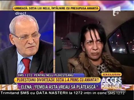 Elena, soţia lui Nelu Ploieşteanu: "Îşi muta amanta dintr-o parte în alta"