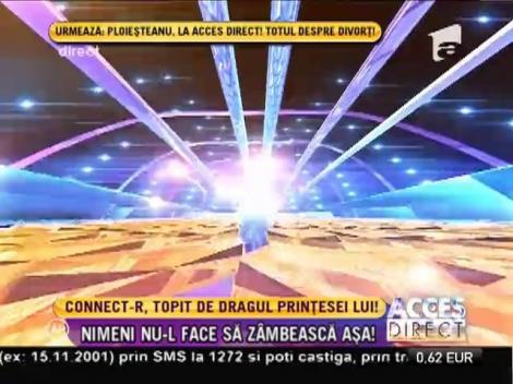 Nimeni nu-l face să zâmbească aşa! Connect-R, topit după fetiţa lui