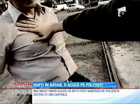 Acuzaţii grave aduse unor agenţi de poliţie din Capitală