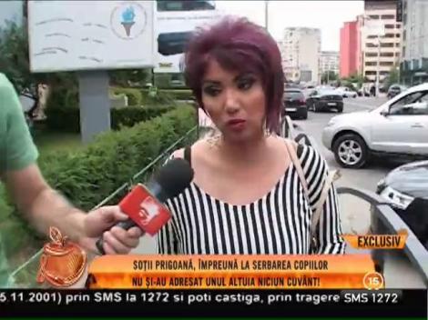 Adriana Bahmuţeanu și Silviu Prigoană, împreună la serbarea copiilor!