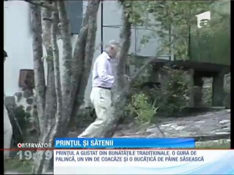 Prinţul Charles a fost cucerit de vinul de coacăze din Valea Zălanului