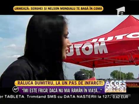 Raluca Dumitru, senzaţii tari într-o maşină de curse! "Am crezut că mor"