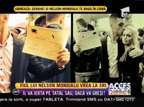 Fiul lui Nelson Mondialu vrea la SRI