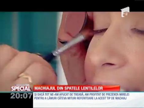 SPECIAL! Machiaj special pentru femeile care poartă ochelari
