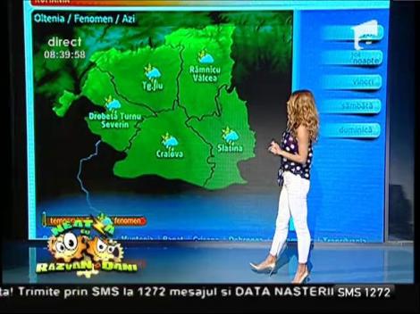 Vremea rămâne instabilă: Flavia Mihăşan ne prezintă prognoza meteo!