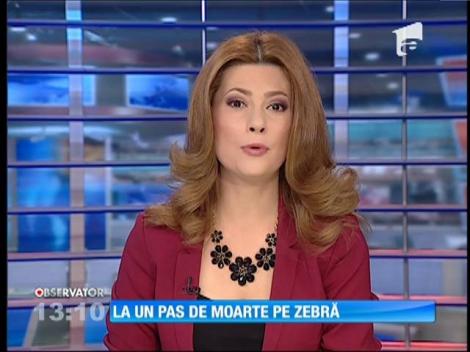 La un pas de moarte, pe trecerea de pietoni