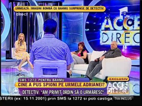 Adriana Bahmuţeanu, urmărită de detectivi!