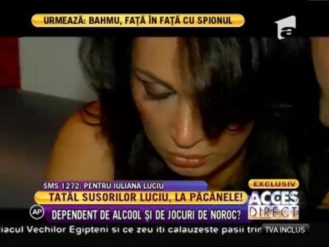 Băutura şi păcănelele îi dirijează viaţa tatălui Nicoletei Luciu