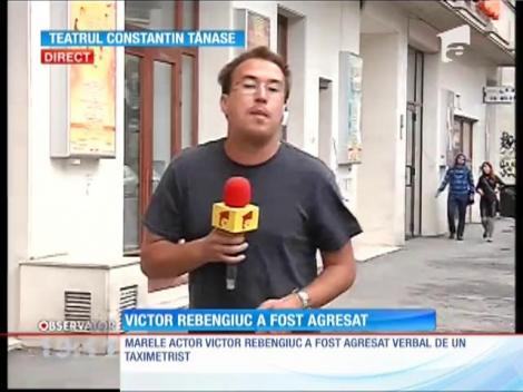Actorul Victor Rebengiuc a fost agresat în plină stradă de şofer