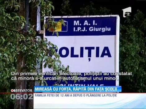 Răpită din faţa şcolii pentru a fi mireasă