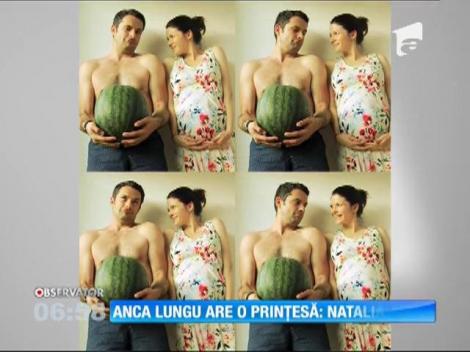 Anca Lungu a devenit mamă! A născut o fetiță