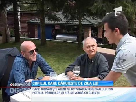 Copilul care dăruiește de ziua lui