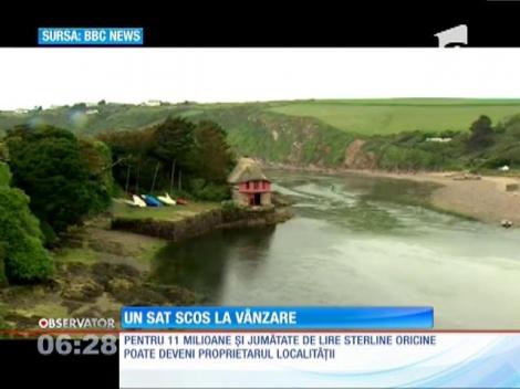 Sat din Marea Britanie, scos la vânzare