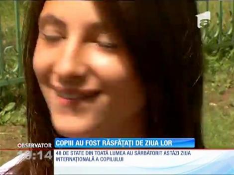 Copiii au fost răsfățați de ziua lor