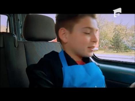 Andrei Geavela are talent la actorie! Concurentul îl imită pe Florin Piersic