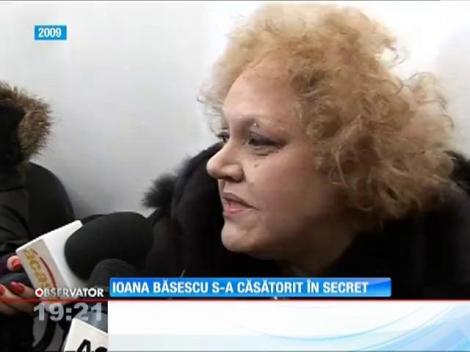 Ioana Băsescu s-a căsătorit în secret
