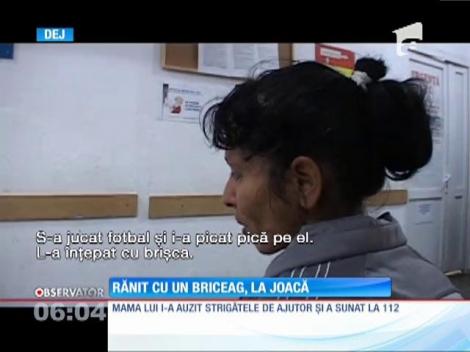 Un copil, atacat cu un briceag de un prieten de joacă