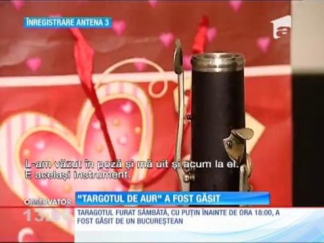 "Taragotul de aur" a fost găsit