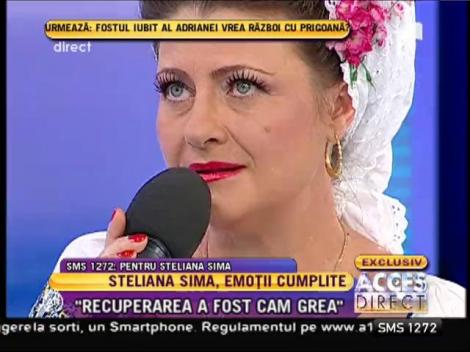 Steliana Sima a suferit o intervenţie chirurgicală extrem de dificilă