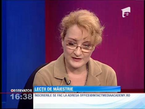 Mirela Vescan şi Alessandra Stoicescu, lecţii de măiestrie