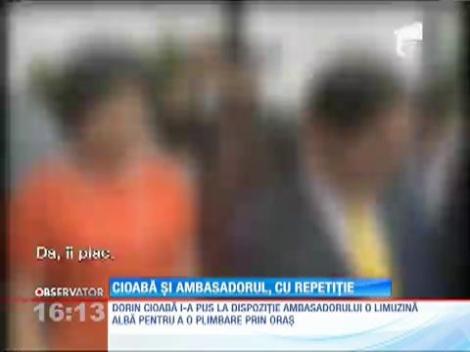 Regele Cioabă, ceremonie de întâmpinare a ambasadorului păcii din Coreea de Sus