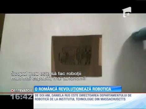 O româncă revoluţionează robotica