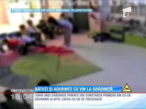 Copii adormiţi cu vin şi treziţi cu cafea! Noi înregistrări din grădiniţa groazei ies la lumină!