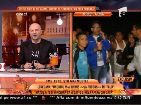 Horaţiu Tudor, atăcat cu apă de rudele Loredanei Pastramă!