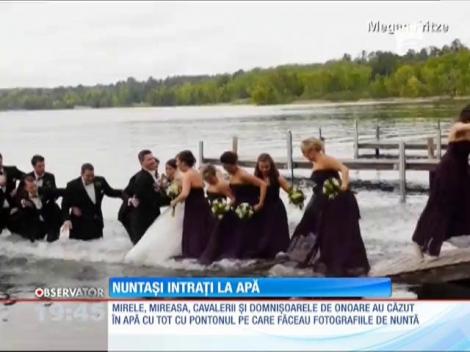 Un cuplu de americani a făcut "valuri" la nuntă