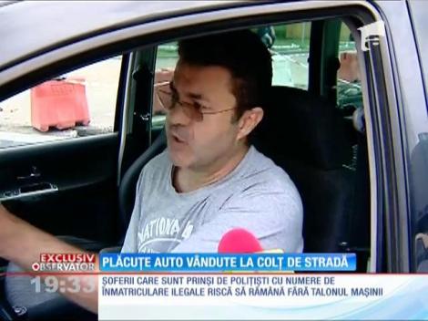 După fabrica de permise, în România a apărut fabrica de numere de înmatriculare ilegale