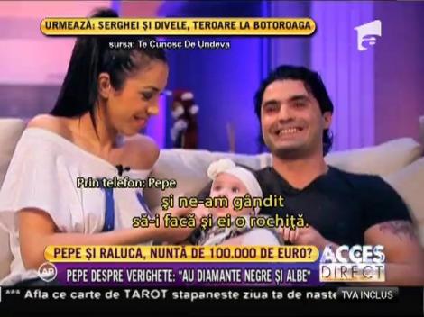 Pepe şi Raluca, nuntă cu finețuri! Uite ce spune juratul "Next Star" despre verighete