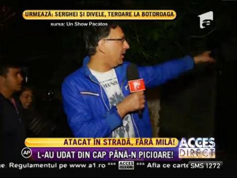 Reporterul trăznit, Horaţiu Tudor a dat din nou de belea!