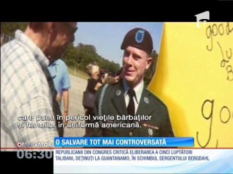 Soldatul american eliberat de talibanii din Afganistan, acuzat că şi-a părăsit unitatea fără autorizaţie