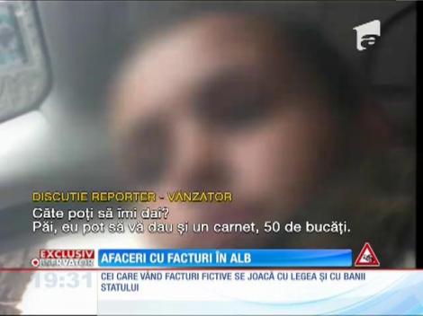 Facturi false de vânzare la marginea drumului