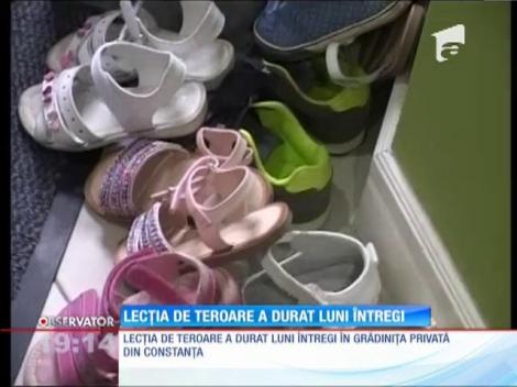 Lecţia de teroare s-a predat cu palme, ţipete şi ameninţări în grădiniţa privată din Constanţa!