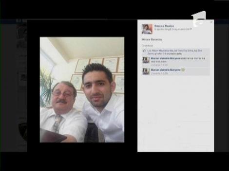 Mircea Băsescu şi fiul lui Bercea Mondial, într-un selfie pe Facebook