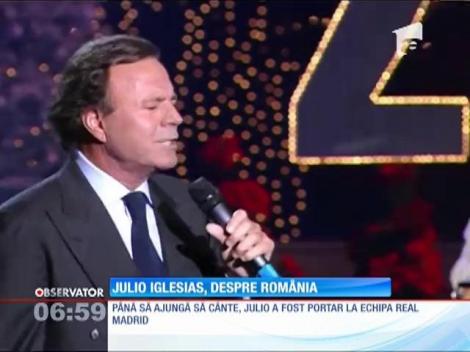 Julio Iglesias va concerta vara aceasta în România