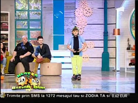 Ştefan Coman, fostul concurent ”Next Star”, face senzaţie pe ringul de dans! Iată cât de bine se mişcă princhindelul!