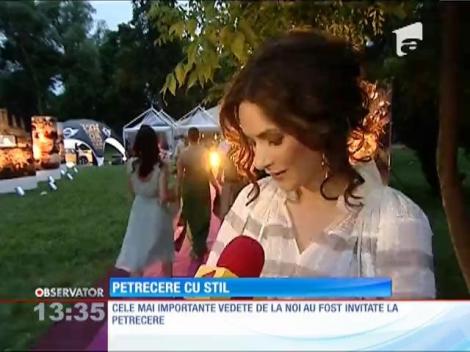 Petrecere cu stil, la Palatul Mogoşoaia