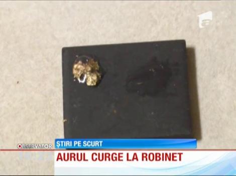 La robinetul din bucătărie curge aur