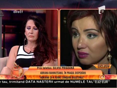 Silviu Prigoană: ”Adriana și-a furat singură buletinul!”