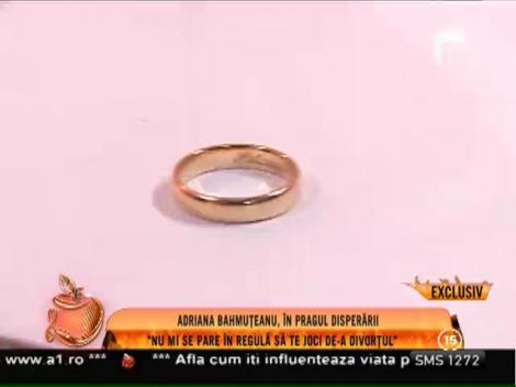 Adriana Bahmuțeanu: ”Nu mi se pare în regulă că Prigoană se joacă cu divorțul”